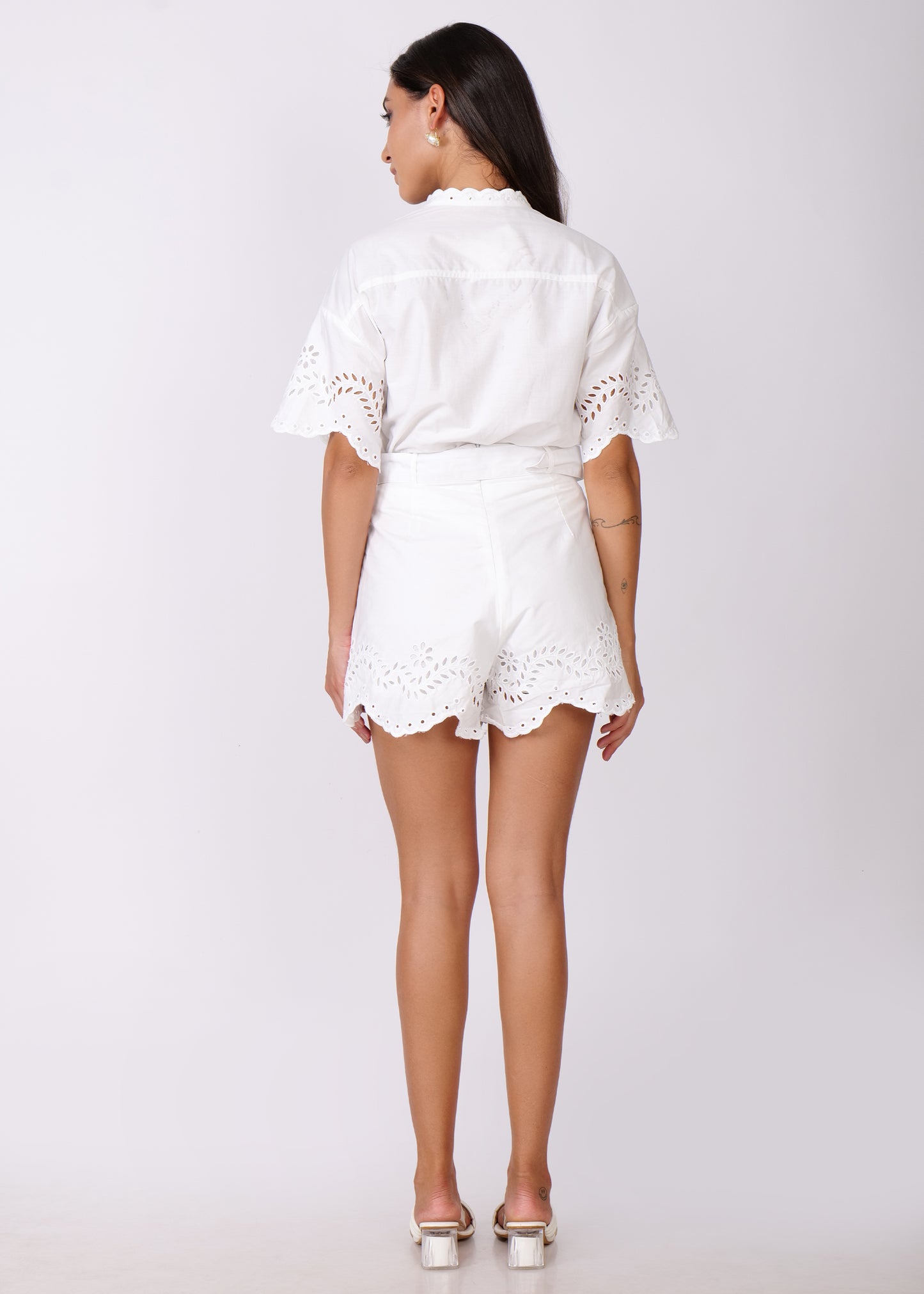 Dove White Co-Ords Set