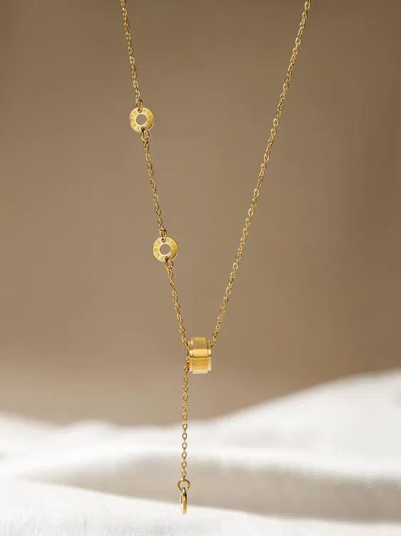 GOLDEN CHAIN LINK NECKLACE