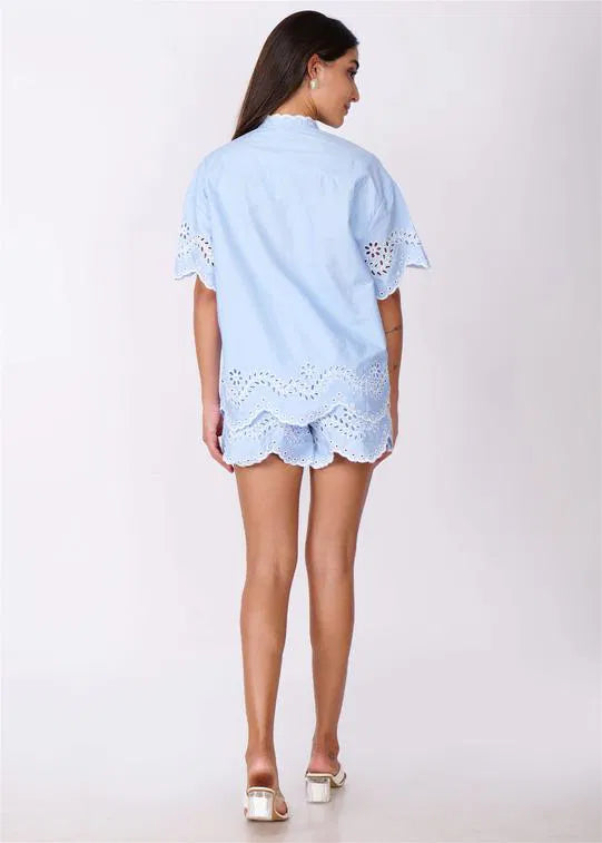 Aqua Blue Co-Ords Set