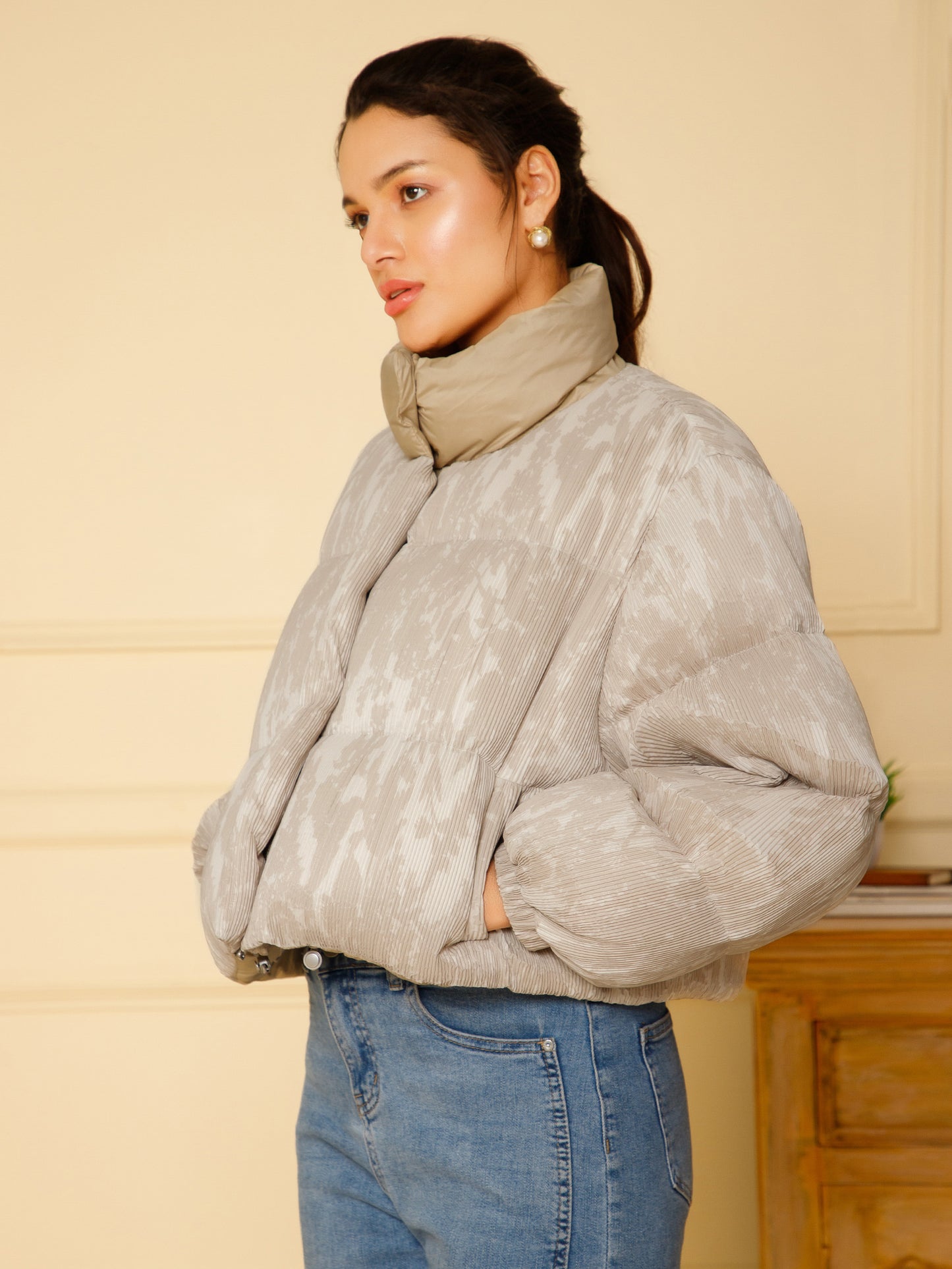 QUILTED PUFFER JACKET