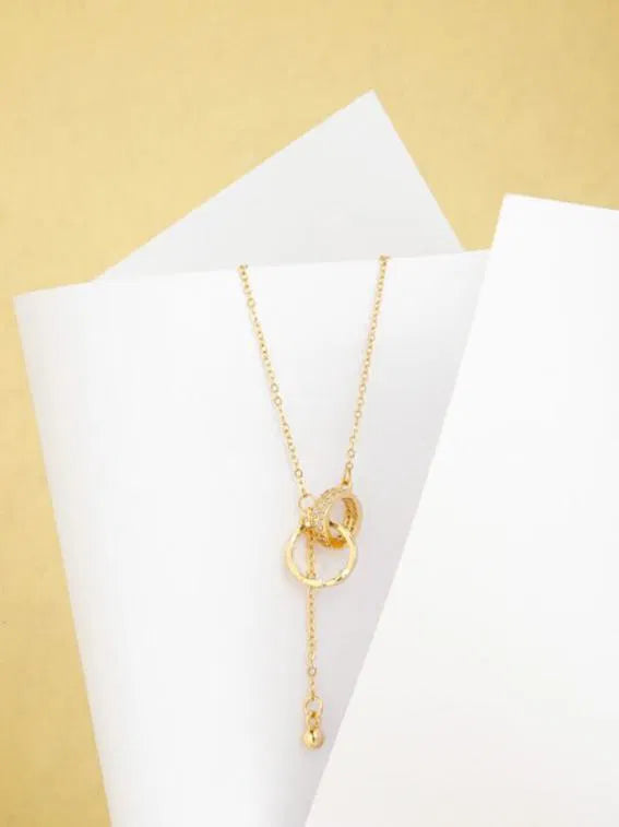 Ring Pendant Necklace