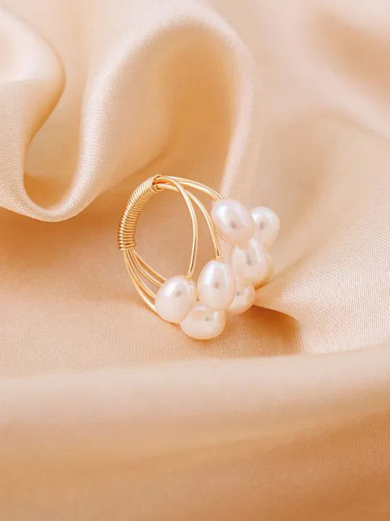 Elegant Pearl Ring